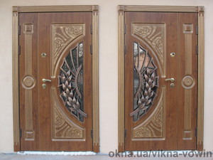 Двері вхідні броньовані. &mdash; Вікна ВОВІН